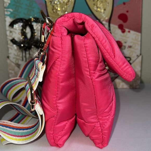 CEJON Fuchsia Nylon Crossbody Bag - Picture 8 of 16